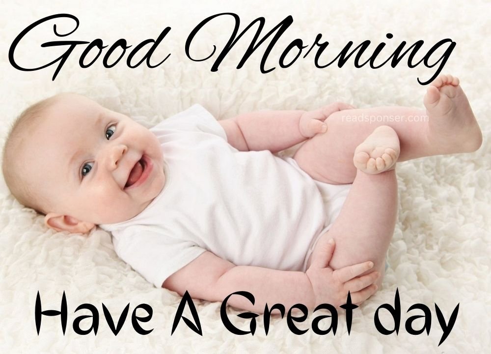 A small kid with a smile in the morning to make your happy good morning
